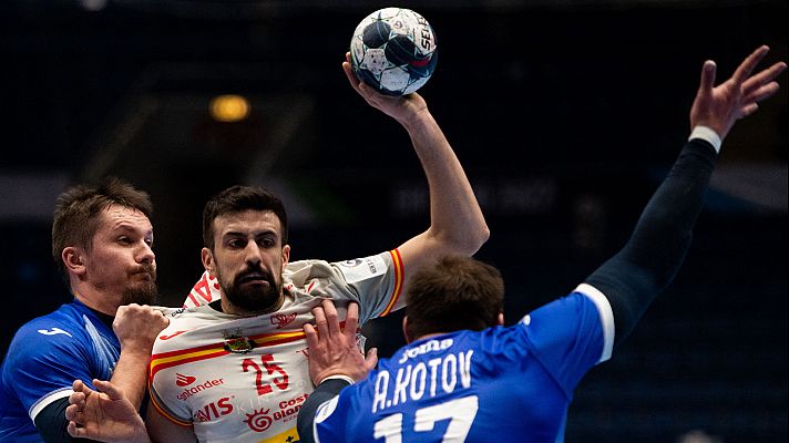Europeo de Balonmano - Campeonato de Europa masc. Ronda principal: Rusia - España
