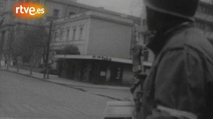 Fue noticia en el Archivo de RTVE - Datos para un informe - Chile, toque de queda (1973)