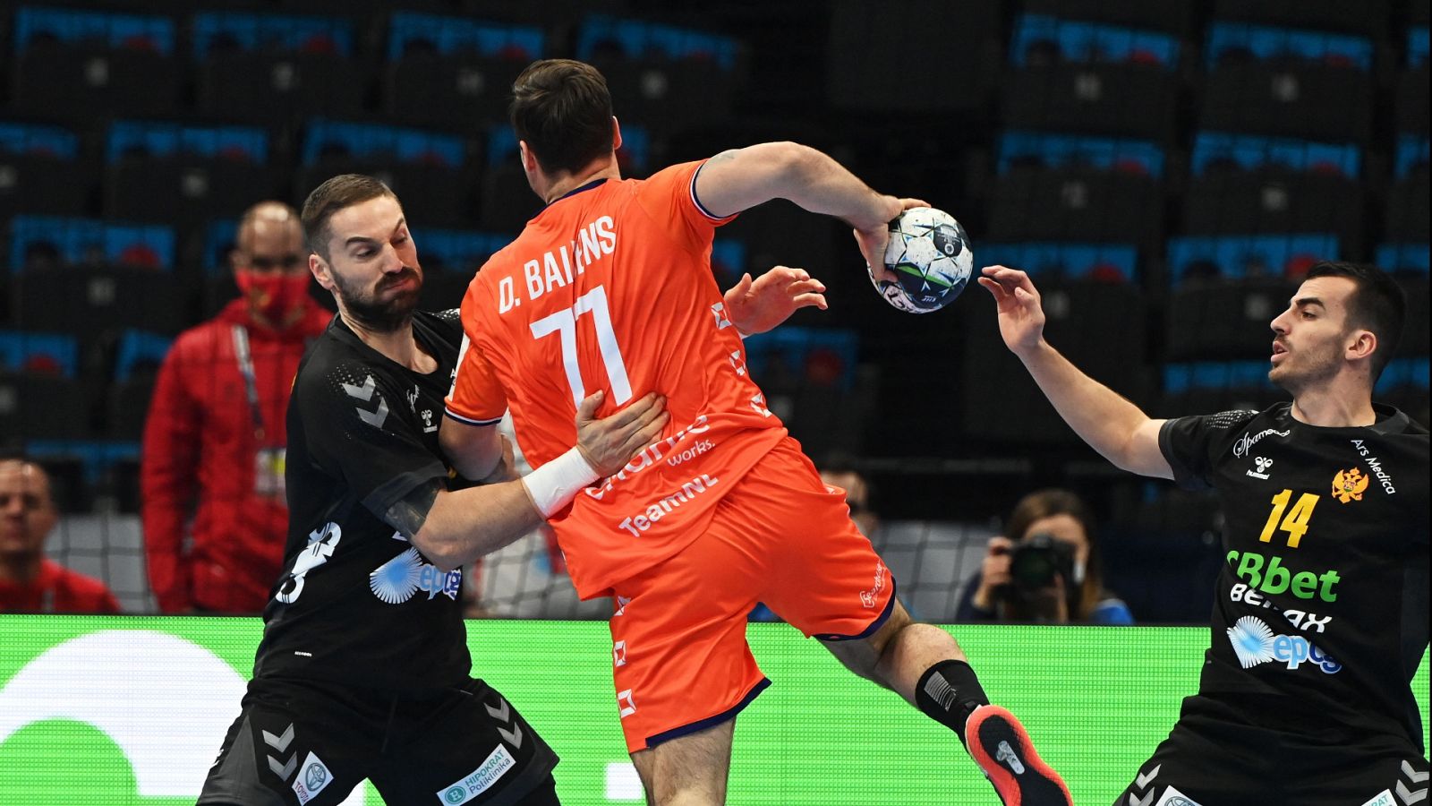 Balonmano - Campeonato de Europa masculino. Ronda principal: Montenegro - Países Bajos - ver ahora