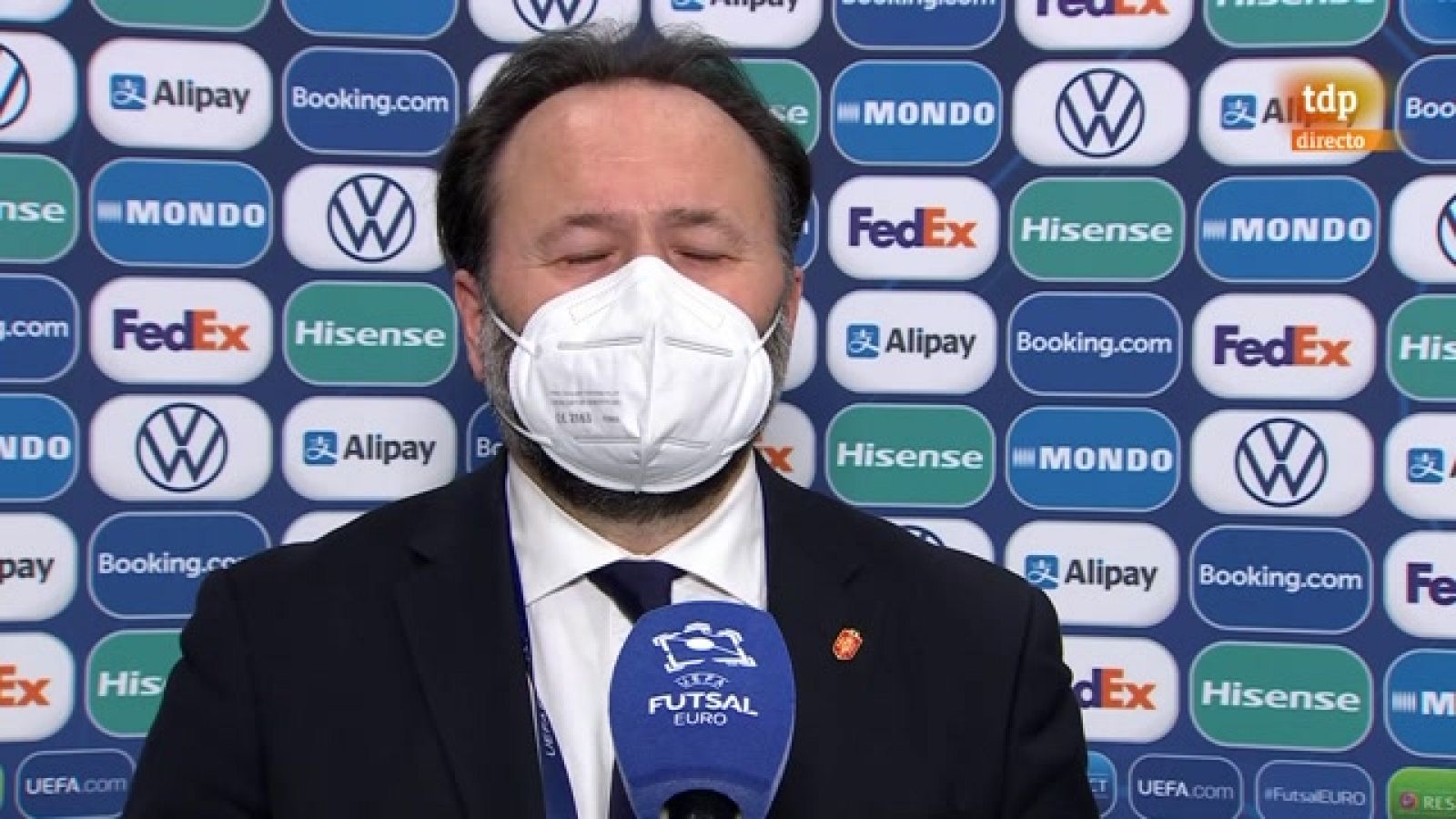 Europeo fútbol sala 2022 | Fede Vidal: "Hemos desarrollado muy buen juego"