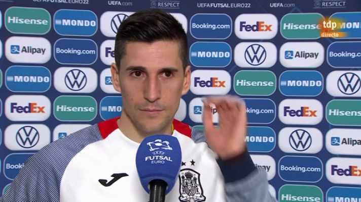 Fútbol Sala - Ortiz: "Hay que exprimir cada momento"