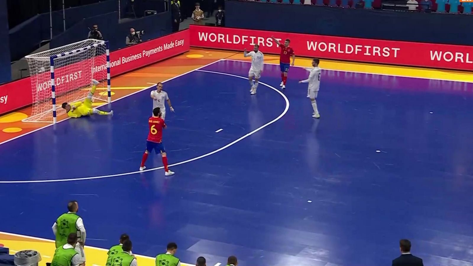 Fútbol sala - Campeonato de Europa: España - Bosnia Herzegovina - ver ahora