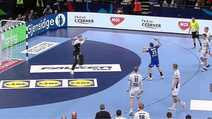 Europeo de Balonmano - Campeonato de Europa masculino Resumen jornada 9