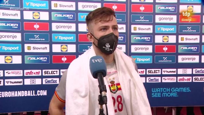 Europeo de Balonmano - Aleix Gómez: "Han sido superiores"