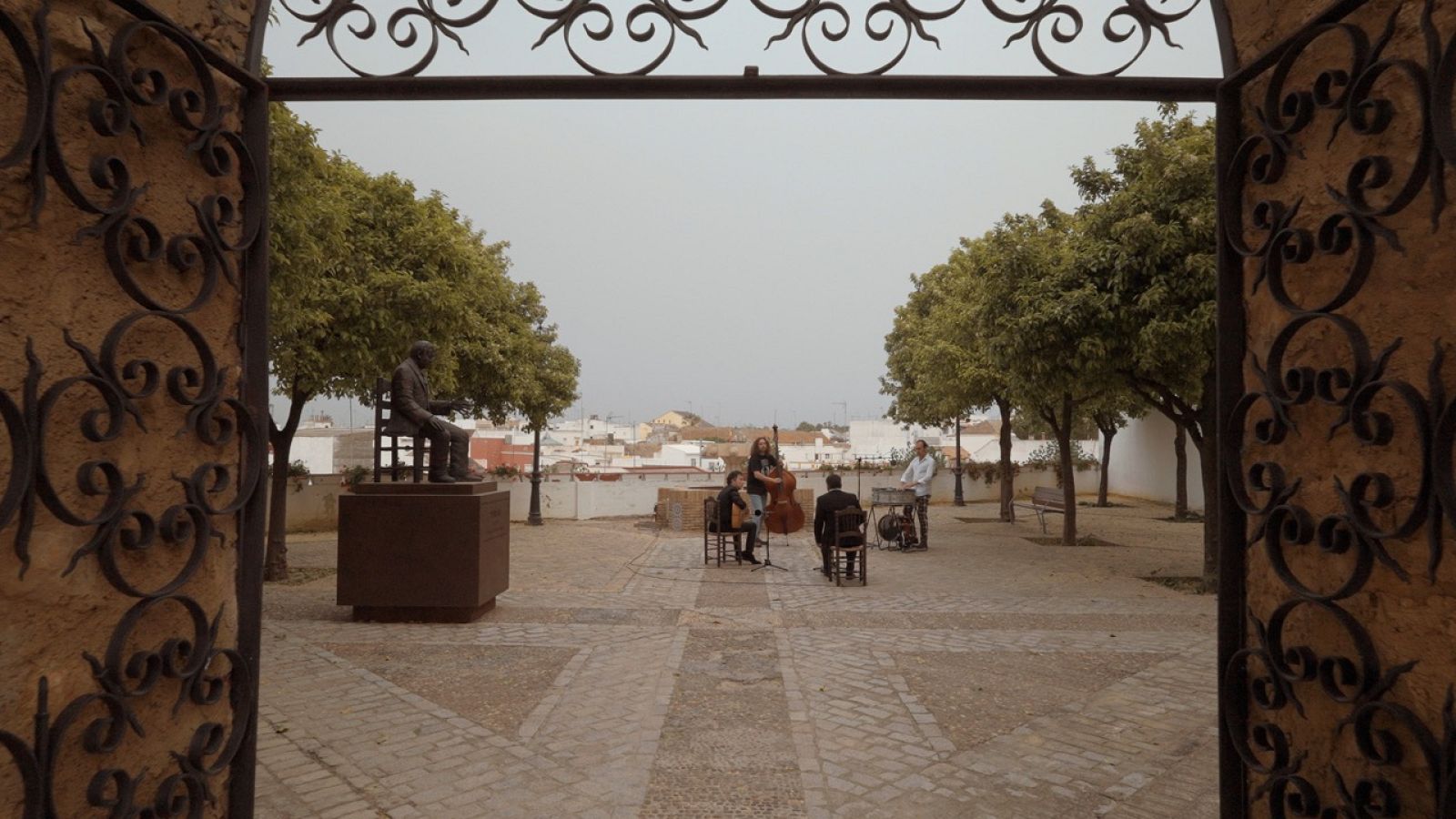 Actuación Tomas de Perrate en Caminos del flamenco