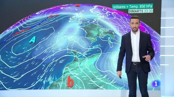 El temps - Els barbuts marxen, però l'anticicló s'hi queda