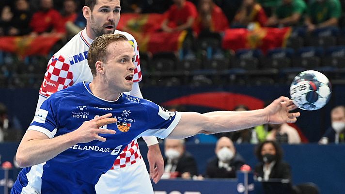 Europeo de Balonmano - Cto. de Europa masc. Ronda principal: Islandia - Croacia