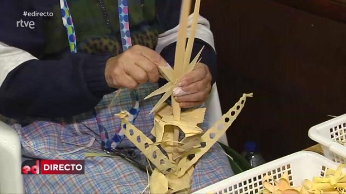 España Directo - Cómo se hacen las palmas de Elche