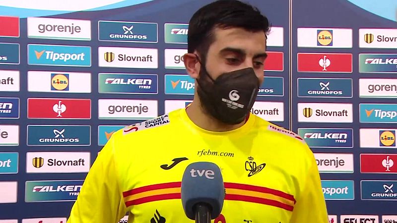 Europeo de balonmano 2022 | Rodrigo Corrales: "Las seis semifinales seguidas son algo histórico"