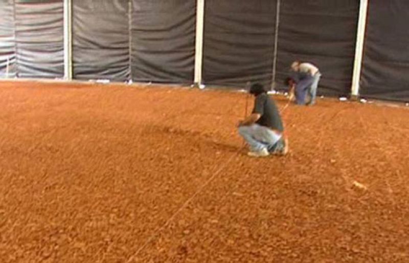 El Palau se prepara para la Davis | Ver