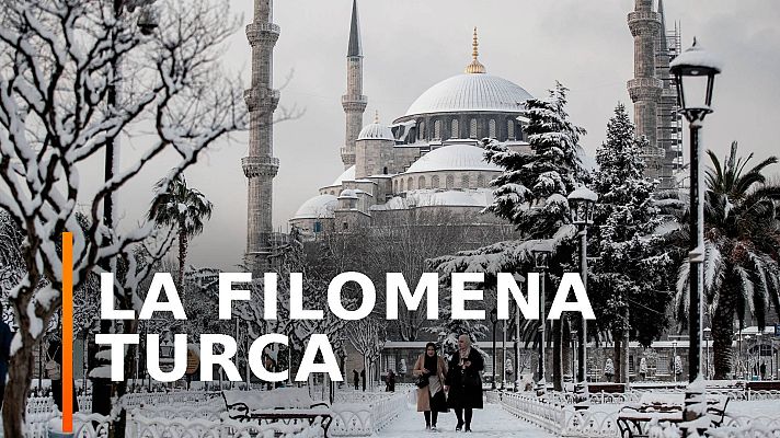 Modo Digital - El temporal Elpis cubre de nieve Turquía y otros países del Mediterráneo oriental