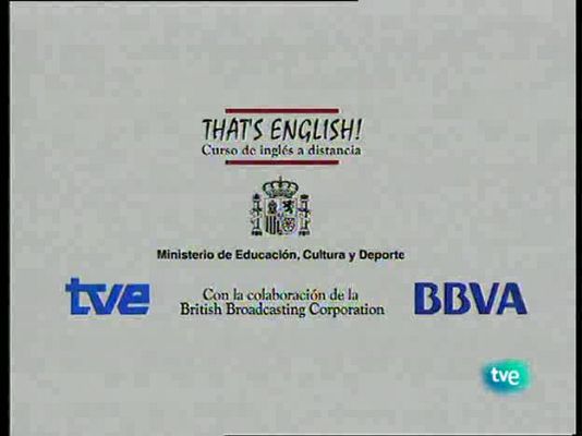 That's English - Módulo 6 - Unidad 5 - Programa 3