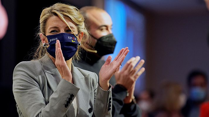 Telediario 2 - El Gobierno sigue buscando apoyos para la reforma laboral a ocho días de la votación