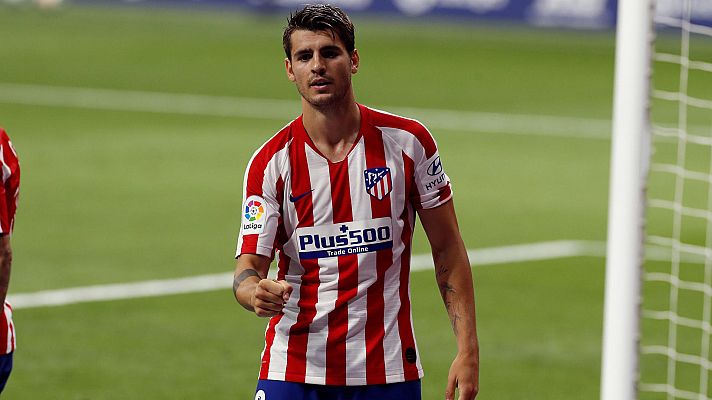 Telediario 2 - El Atlético se opone a una cesión de Morata al Barça