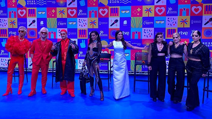 Benidorm Fest - Rueda de prensa: clasificados 1ª semifinal