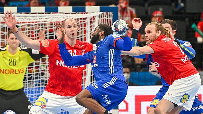 Europeo de Balonmano - Cto. de Europa masc. Ronda principal: Dinamarca - Francia