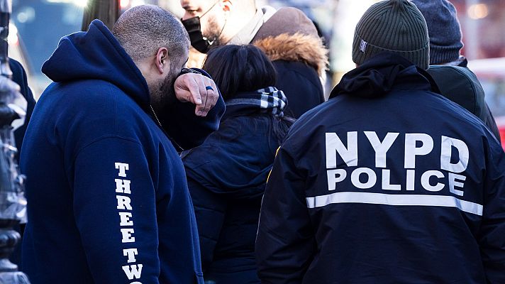 Telediario 1 - Se duplican los asesinatos en el último año en Nueva York