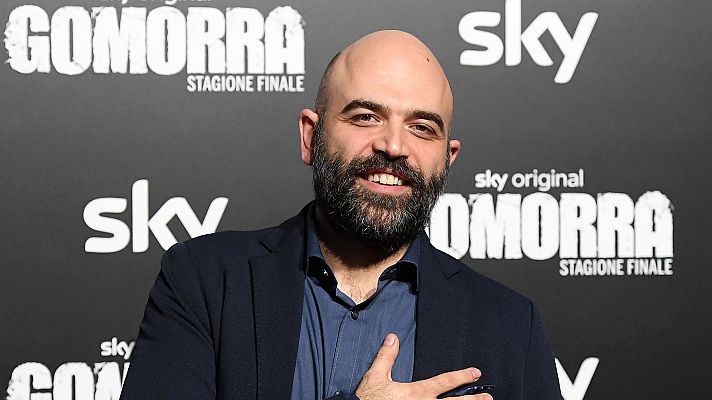 Telediario 2 - Roberto Saviano, autor de 'Gomorra': "Quien vive bajo protección no está ni vivo ni muerto"