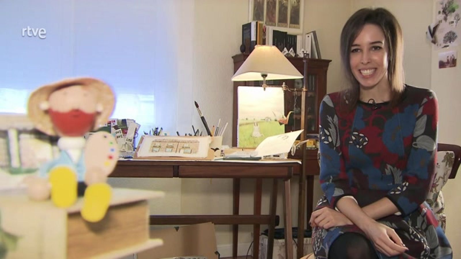 Aquí hay trabajo - Una ilustradora de libro -ver ahora