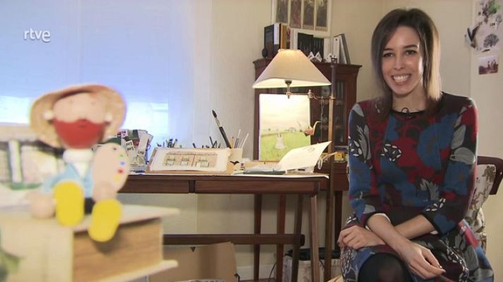 Aquí hay trabajo - Una ilustradora de libro