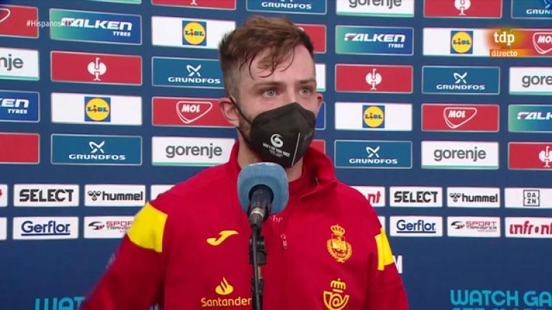 Aleix Gómez: "Hacía mucho que no ganábamos a Dinamarca y les teníamos muchas ganas"