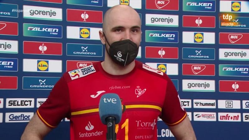 Europeo de balonmano 2022 | Joan Cañellas: "Ganar a Dinamarca es un plus"
