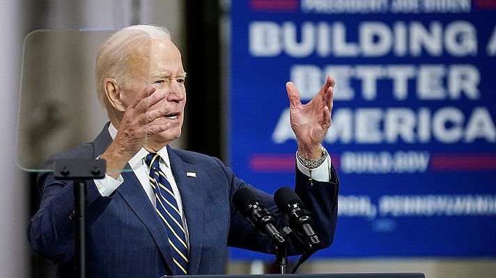 Telediario 2 - Biden anuncia que nombrará a una mujer negra para el Tribunal Supremo