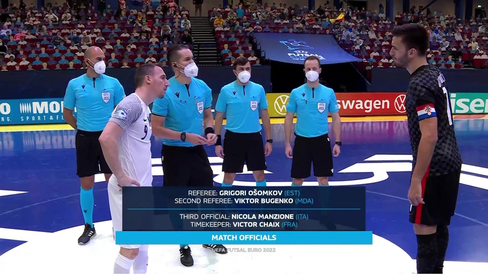 Fútbol sala - Campeonato de Europa: Eslovaquia - Croacia - ver ahora