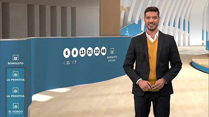 Loterías - Sorteo de la Bonoloto y Primitiva del 29/01/2022
