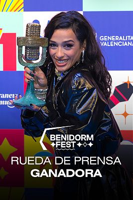 Benidorm Fest - Rueda de prensa: ganadora final