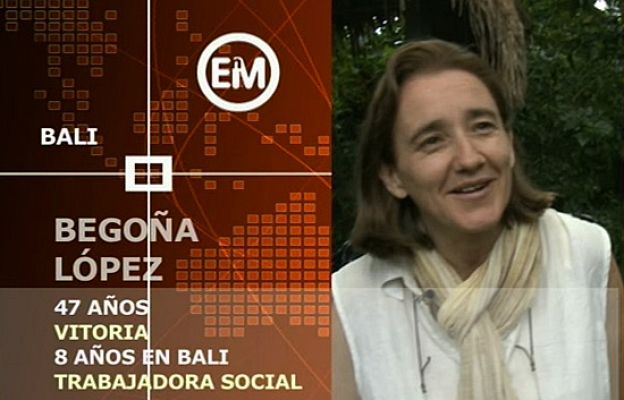 Españoles en el mundo - Bali - Begoña