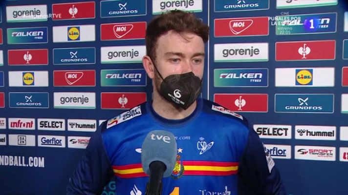 Europeo de Balonmano - Pérez de Vargas: "La derrota no empaña nuestro trabajo"