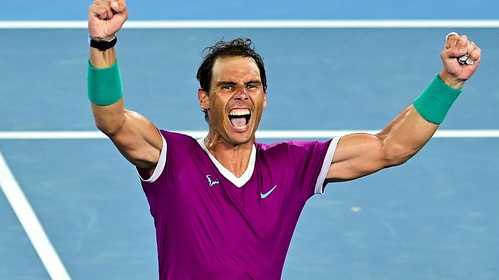 Telediario 2 - Repasa los 21 títulos de Grand Slam de Rafa Nadal
