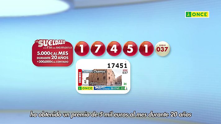 Sorteos ONCE - Sorteo ONCE - 30/01/22