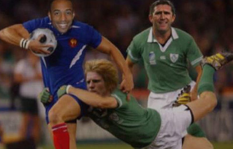 La polémica mano de Henry en el encuentro de Francia contra Irlanda también ha sido el tema del día en internet.