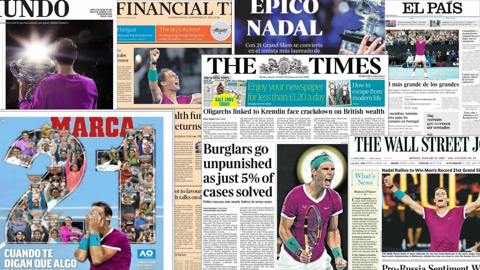 La prensa de todo el mundo se rinde a Nadal | Ver