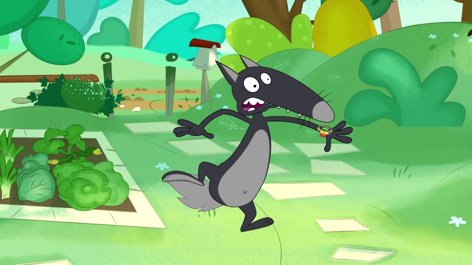 El lobo que no quería perderse nada - Lobo | Ver