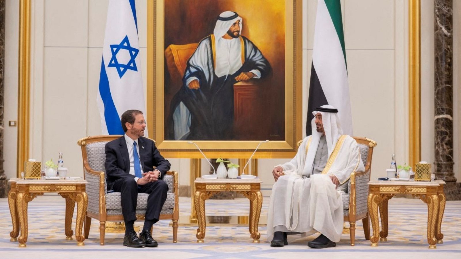 Visita histórica del presidente de Israel a Emiratos Árabes | Ver