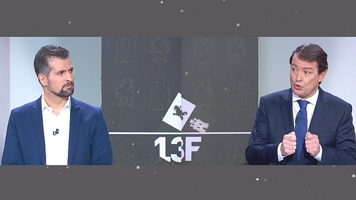 Especiales informativos - Mañueco defiende su gestión de la pandemia y Tudanca le acusa de "no cumplir con la sanidad pública"