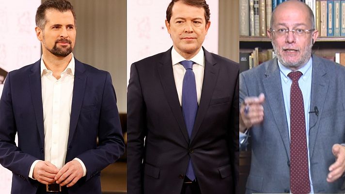 Especiales informativos - Los 'minutos de oro' del debate a tres de las elecciones en Castilla y León