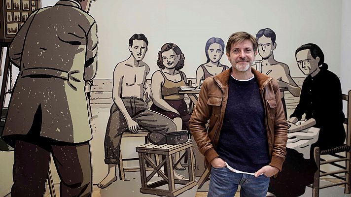 Telediario 2 - 'Regreso al Edén de Paco Roca', un viaje a la posguerra a través de la memoria de su madre