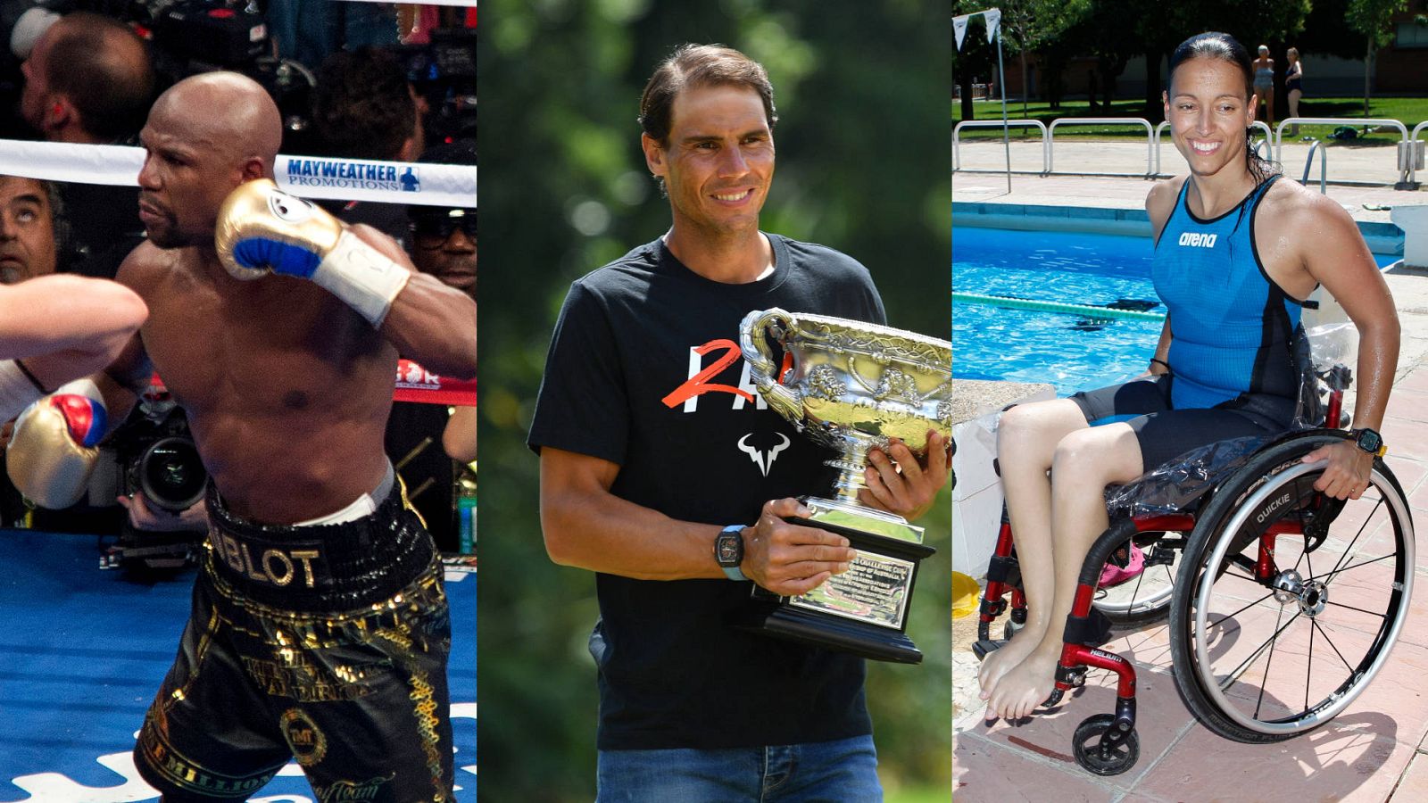 De 0 derrotas de Mayweather a 27 medallas de Perales: los números de los mejores deportistas -- Ver ahora