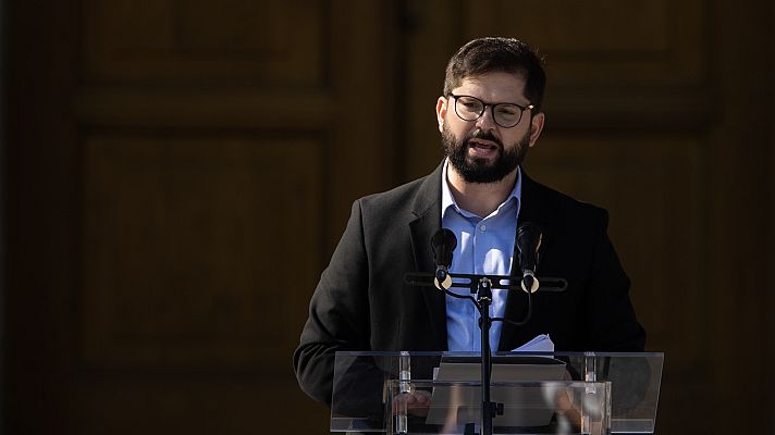 Telediario 2 - La residencia del presidente Boric, un asunto de Estado en Chile