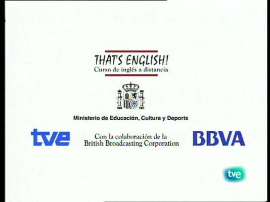 That's English - Módulo 6 - Unidad 5 - Programa 1