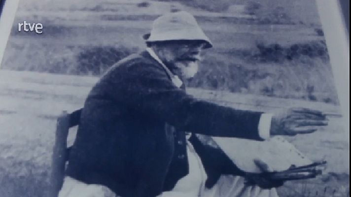 Arxiu TVE Catalunya - Ara Girona - Obra del pintor Joan Llaverias