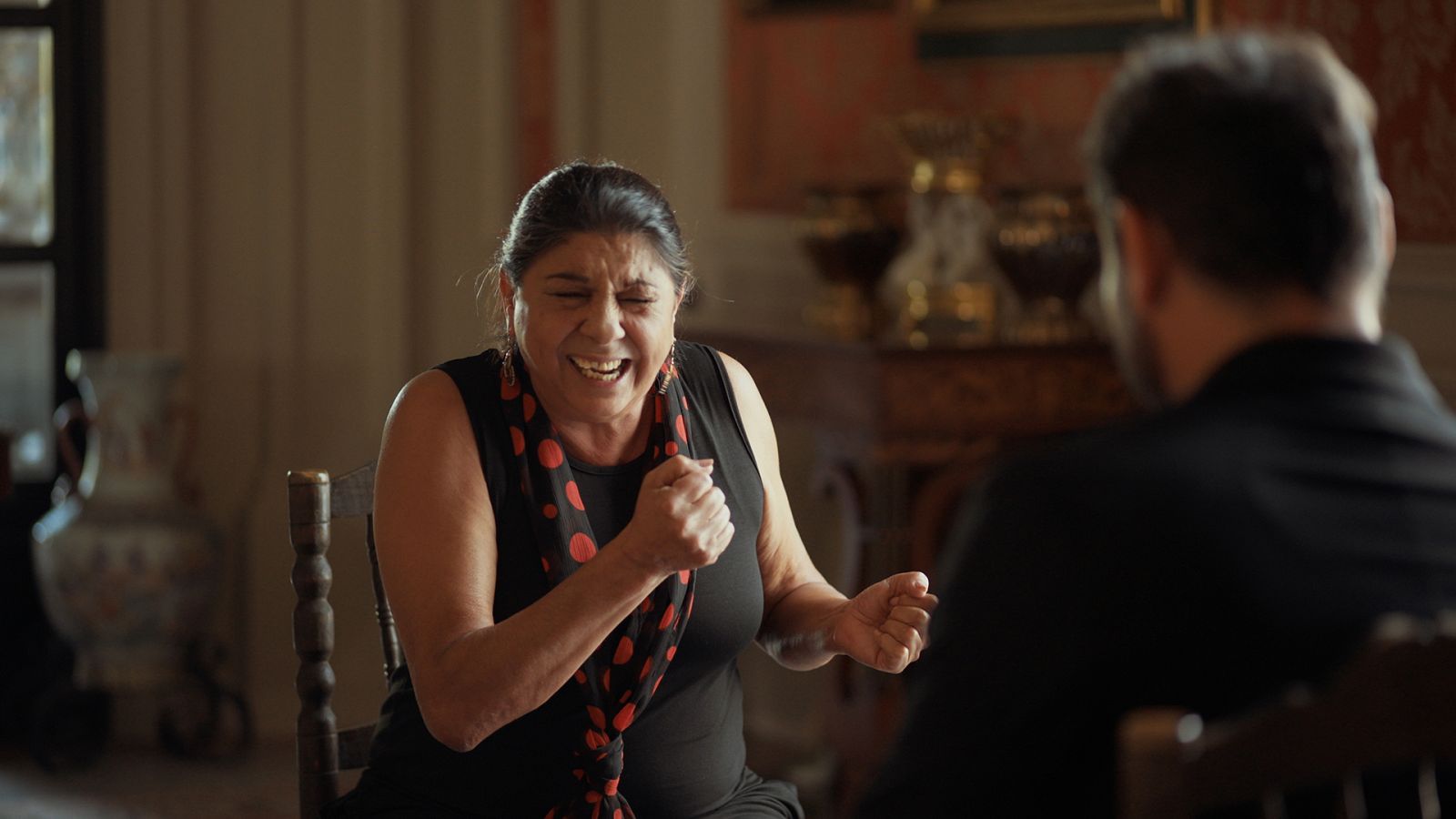 Actuación Dolores La Agujeta en Caminos del flamenco