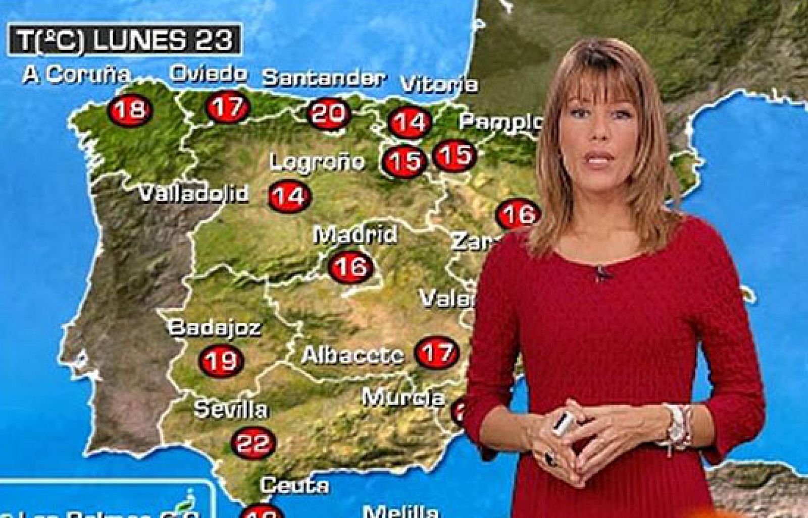 Cielos nubosos y fuerte oleaje en el norte