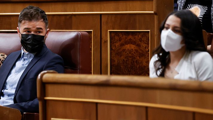 Informativo 24h - Rufián sobre la reforma laboral: "Dime quién te vota y te diré quién eres"