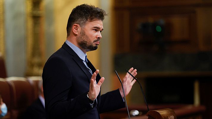 Informativo 24h - Rufián, sobre la reforma laboral: "Es la que hubiera negociado, firmado y votado Albert Rivera"