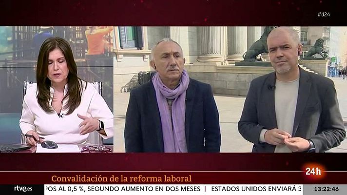 Informativo 24h - Los sindicatos defienden que la reforma laboral es "ambiciosa"